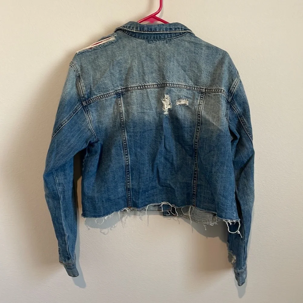 STS Blue Distressed Jean Jacket - Picture 2 of 3
